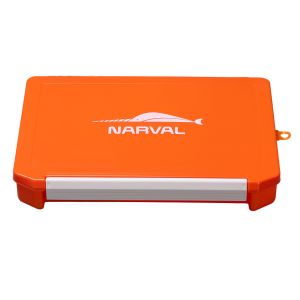 Коробка для снастей Narval Fishing Storage Box 255x185x39mm #Orange&White