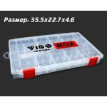Коробка для приманок Vido Craft VD-3023 Fluorocarbox Clear Box, размер 35.5х22.7х4.6 см