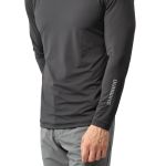 Термобельё футболка Shimano IN-006Y L.GRY.M.CM XL, цвет - бело-голубой, р. 52