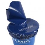 Пластиковое ведро для прикормки Colmic BLU:12 Lt+ Мягкая + пластиковая крышка