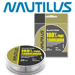 Nautilus Blacktron 100% Fluorocarbon Clear 25м