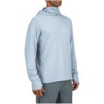 Термофутболка Simms SolarFlex Guide Cooling Hoody, Cloud Camo Grey, L