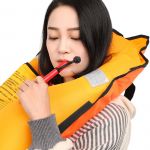 Жилет самонадувной Life Jacket оранжевый