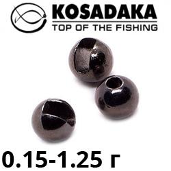 Kosadaka TJB-RBN Black Nickel Груз-головка вольфрам
