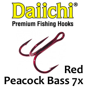 Daiichi Peacock Bass 7x Red