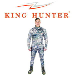 King Hunter Base Layer Camo Gray