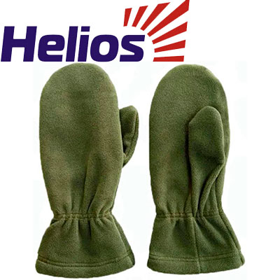 Варежки флисовые Helios цв. хаки