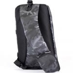 Сумка-рюкзак рыболовная Yaman Sling Shoulder Bag, 44х24х17 см, цв. серый камуфляж