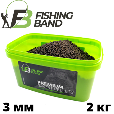 Fishing Band Пеллетс жирный 3 мм 2 кг