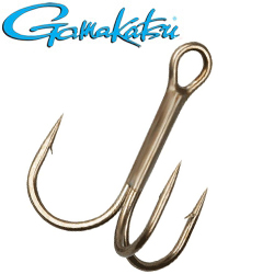 Gamakatsu Treble Hooks Nickel 13B