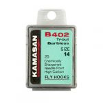 Крючки Kamasan B402-14 Trout Barbless (25шт)