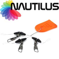 Nautilus Tapered Stops With Swivel Snaps