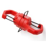Карабин Hearty Rise Magnetic Locking Dual Carabiner HMC-2701, двойной, магнитный, цв. серый