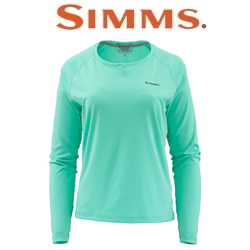 Simms Women's Solarflex Crewneck Aruba Heather