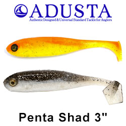 Adusta Penta Shad 3"