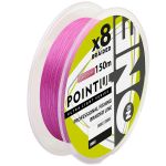 Плетёный шнур Iam №ONE PointUL Х8 150m (pink) d0.4 PE