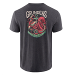 Футболка Grundens Octo-Trout SS T-Shirt, Heather Charcoal, S