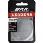 Поводок BKK Fluorocarbon leader-HD (Pike Snap) (D-BD-0256) - 50cm, 65lb (2шт)