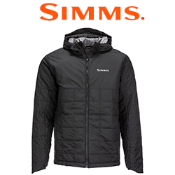 Simms Fall Run Insulated Hoody, Black