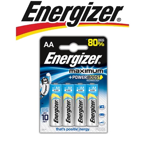 Energizer Maximum LR6/E91 AA 1.5V 4шт