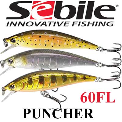 Sebile Puncher Floating 60мм 4гр.