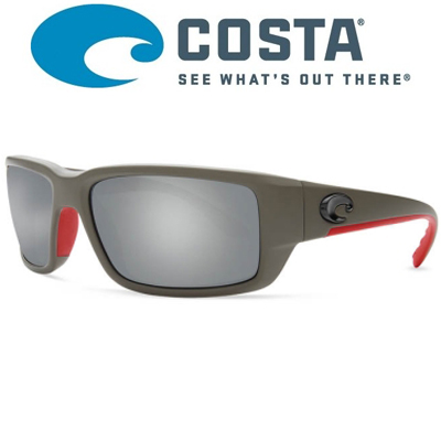 Costa Fantail 580 P Race Gray/Gray Silver Mirror