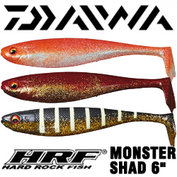 Daiwa HRF Monster Shad 6