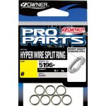 Кольцо заводное Owner Split Ring Hyper Wide steel №10 6шт