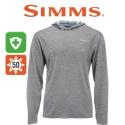 Simms Bugstopper Hoody, Steel Heather