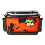 Сумка рыболовная Yoshi Onyx Patch Bag с держателями для удилища, 40х26х27, черно-оранжевая