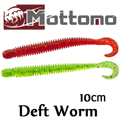 Mottomo Deft Worm 10см