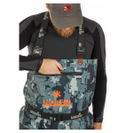 Полукомбинезон забродный Norfin Pilot Camo Bootfoot р.44-L-S с сапогами резина