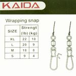 Безузловая застёжка KAIDA Wrapping Snap ym-2022 M