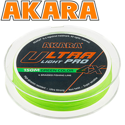 Akara Ultra Light PRO Green 150m
