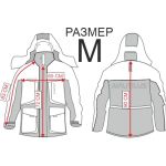 Костюм зимний Nautilus Comfort (мембрана WinTex) t 0/ -25°С Black/Blue р-р M