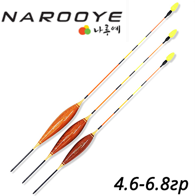 Поплавок Narooye "Красный Женьшень" solid conical