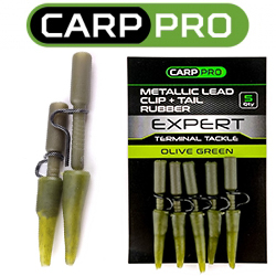 Carp Pro Lead Clip + Tail Rubber (CP6609G)
