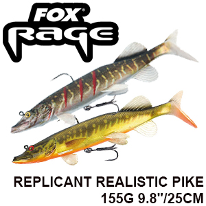 Fox Rage Replicant Realistic Pike 155g 9.8"/25cm