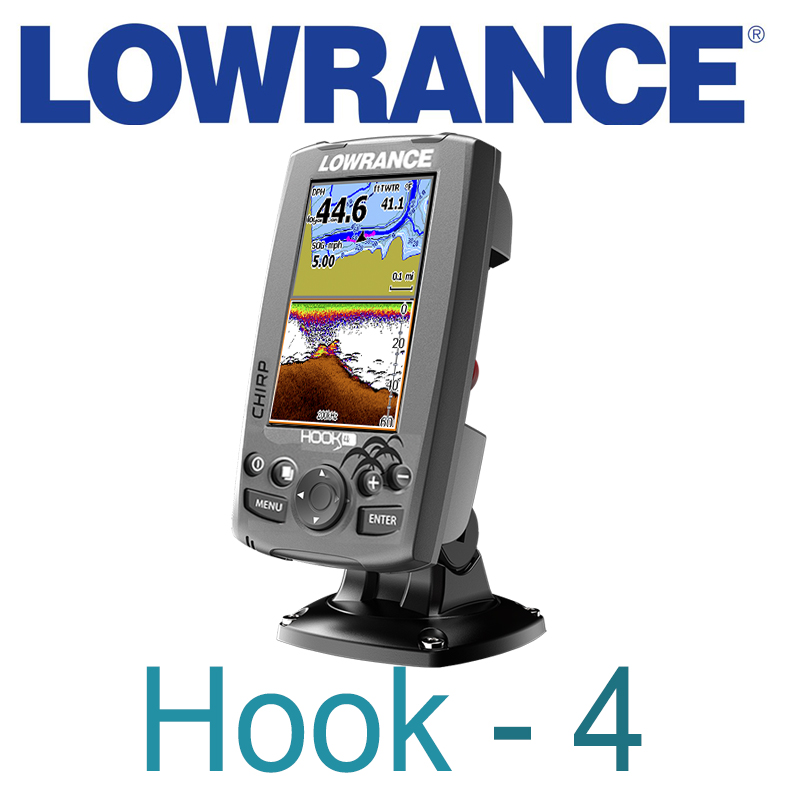 Lowrance Hook-4 Mid/High/DownScan