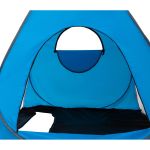 Палатка зимняя автомат Premier Fishing 1,5*1,5 бело-голубая дно на молнии (PR-D-TNC-038-1.5)