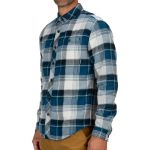 Рубашка Simms Dockwear Cotton Flannel, Mahogany Red Plaid, L