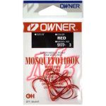 Крючок Owner 5177 Mosquito Hook red №1/0 7шт