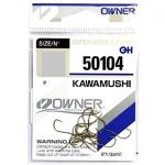 Одинарный крючок Owner 50104 Kawamushi, №10 15шт
