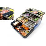 Ящик Nautilus 145 Tackle Box 3-tray XL Clear Blue-Blue