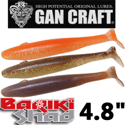 Gan Craft Bariki Shad 4.8"