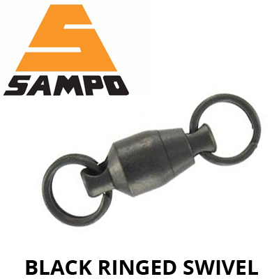 Sampo Black Ringed Swivel