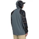 Термофутболка Simms SolarVent Hoody, Woodland Camo Sandbar, XL
