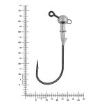 Джиг некрашеный Призёр Slug Jig 10 гр, кр-к VD-067 №7/0, 3 шт/уп