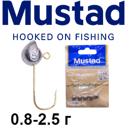 Mustad Finesse Jig Head Type 1 AJ-JGR