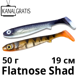KanalGratis Flatnose Shad 190мм 50гр